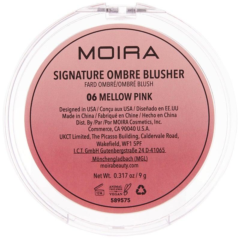 moira Signature Ombre Blush (006, Mellow Pink) - Image 3