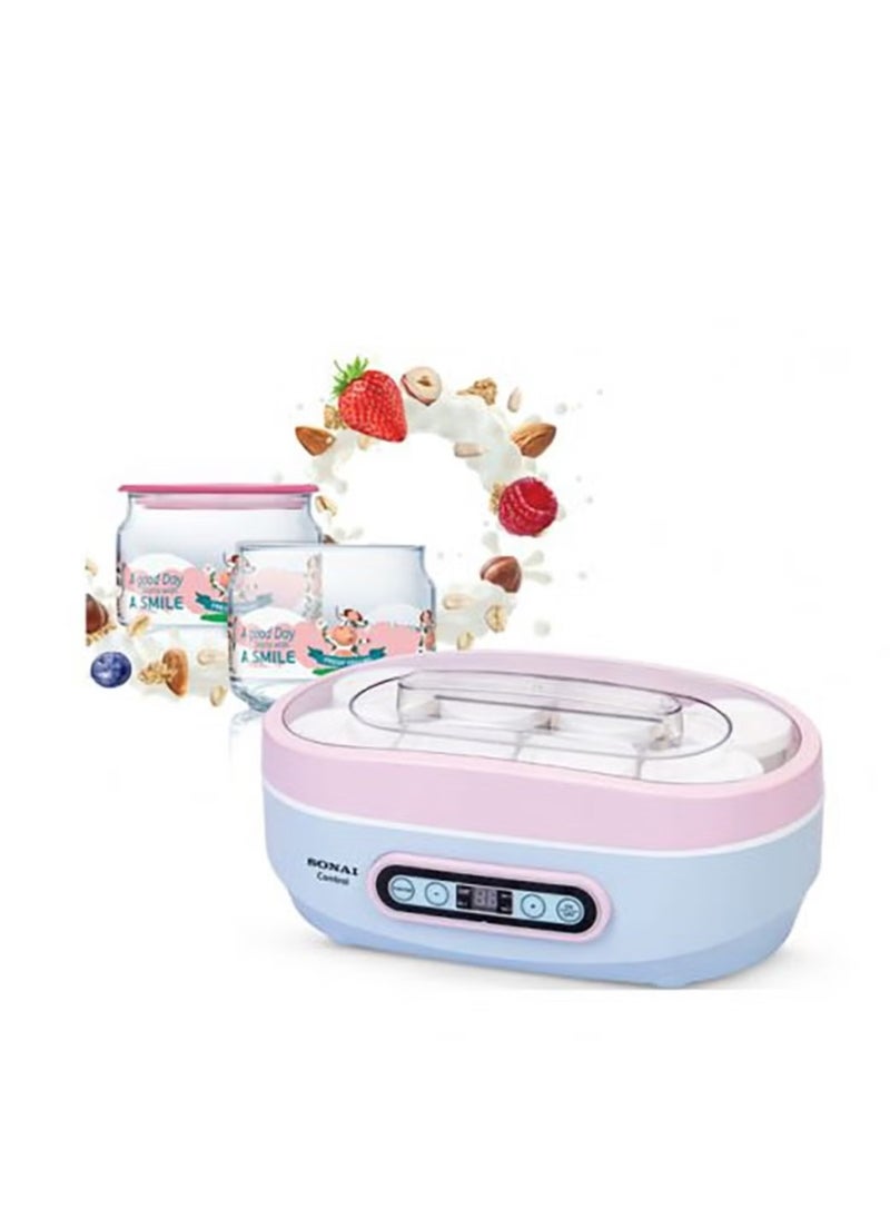 Sonai Sonai yogurt Maker , 8 Glass Jar, 20 Watt -MAR – 1070  - Image 3