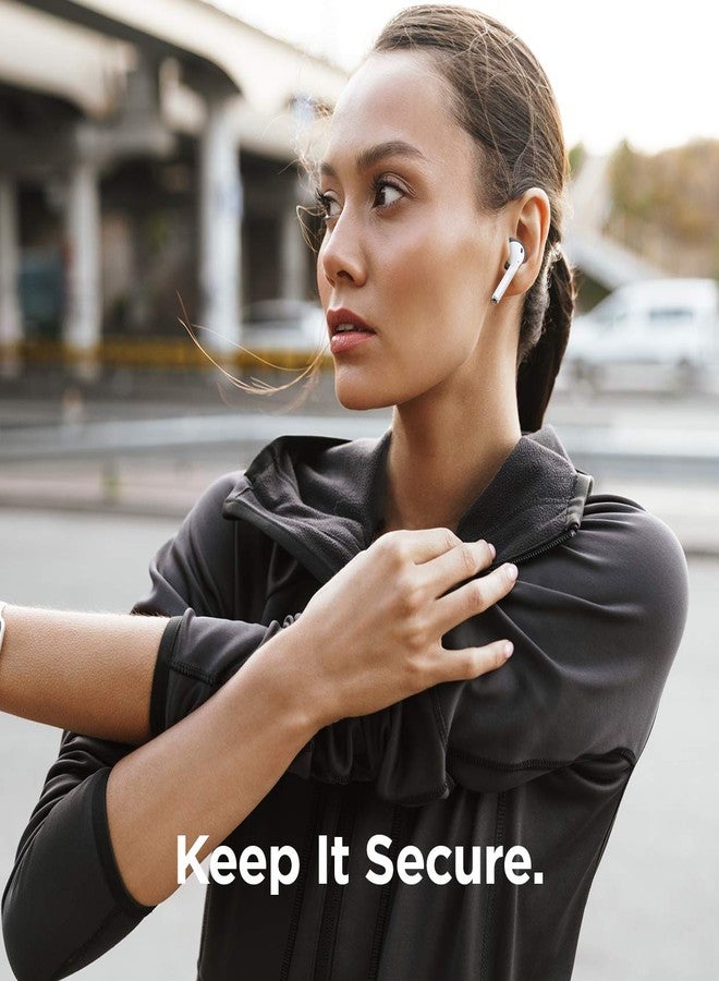 elago Earbuds Cover Designed for Apple AirPods 2 & 1 or EarPods, Silicone Ear Tips, Ear Grip, Sound Quality Enhancement [4 Pairs: 2 Large + 2 Small] (Dark Grey) - Image 2