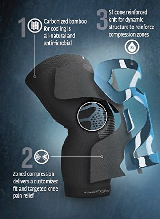 DonJoy TriZone Knee Brace, X-Large, Right - Image 4