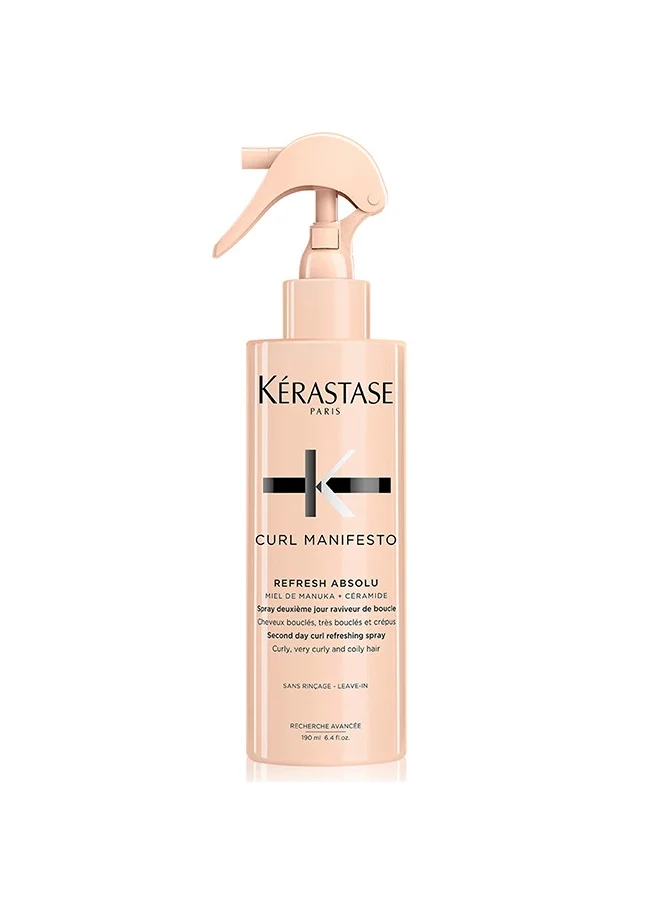 KERASTASE Curl Manifesto Curl Refreshing and Restyling Spray 190 ML