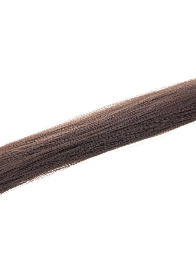 SWACC 12 قطعة مشبك تسليط لون واحد للحفلات في وصلات الشعر الملونة (بني داكن-4#) - Image 4