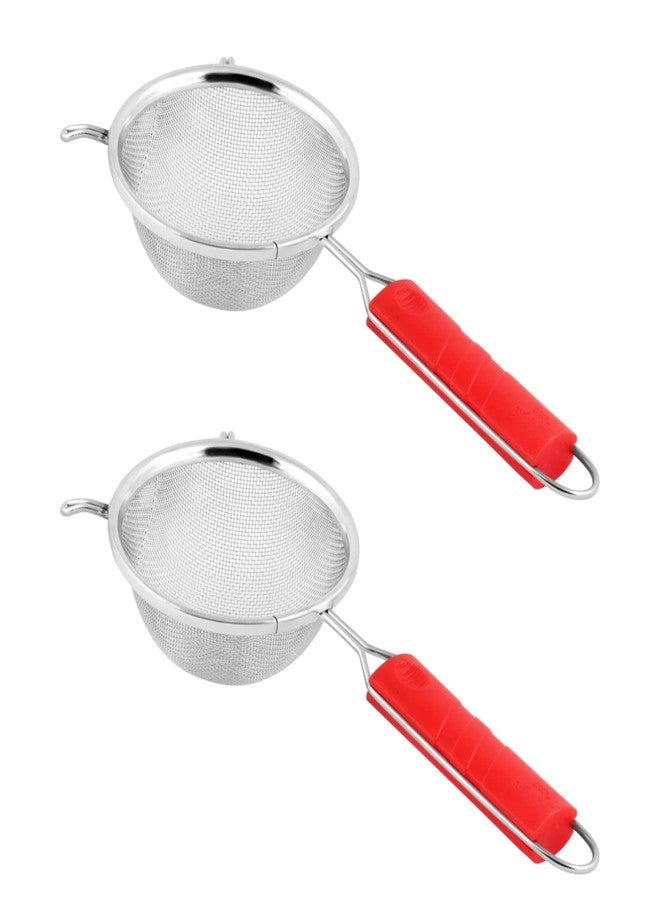 Tool Point Juice Strainer-Pack of 2 Stainless Steel Soup & Juice Strainer/Liquid Filter - Image 1