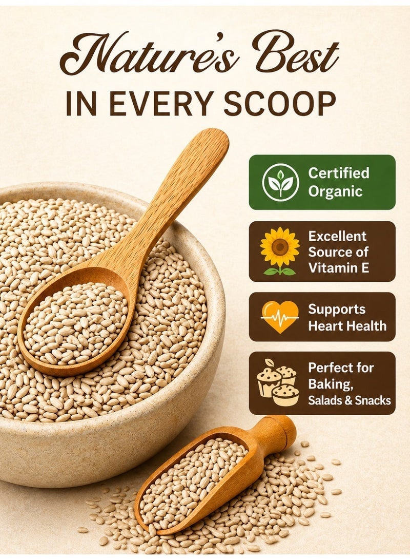 Elephant & Fig Tree Sunflower Seed Kernels 500g | Natural Shelled Sunflower Seeds | Rich in Vitamin E & Healthy Fats | Perfect for Salads, Baking & Snacks - Image 2