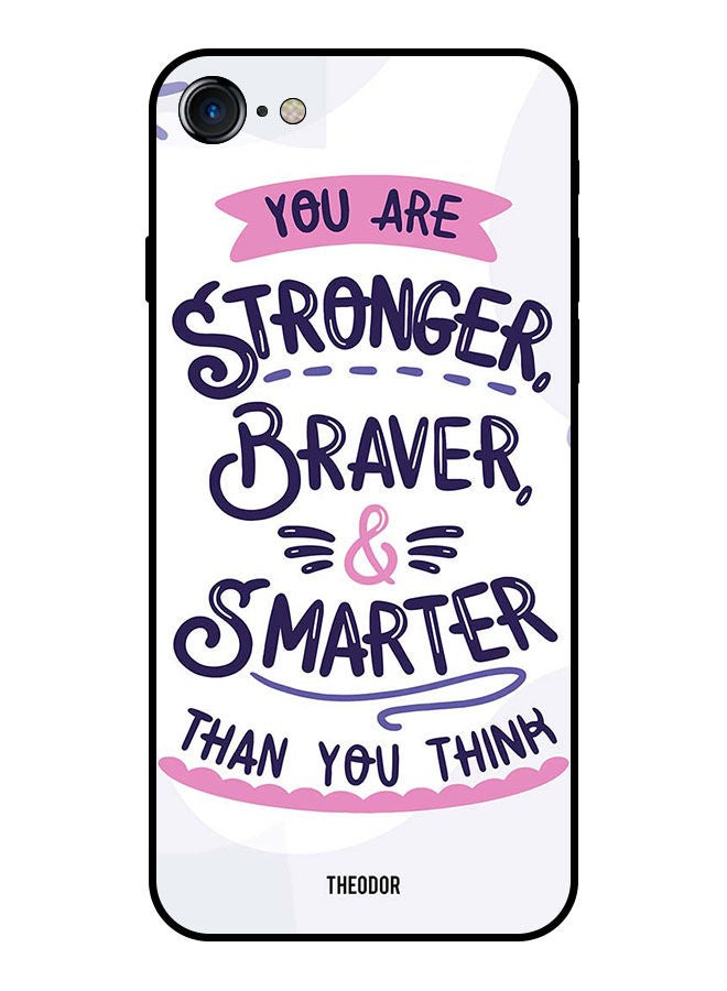 Theodor Protective Case Cover For Apple Iphone SE 2022 You Are Stronger - Image 1