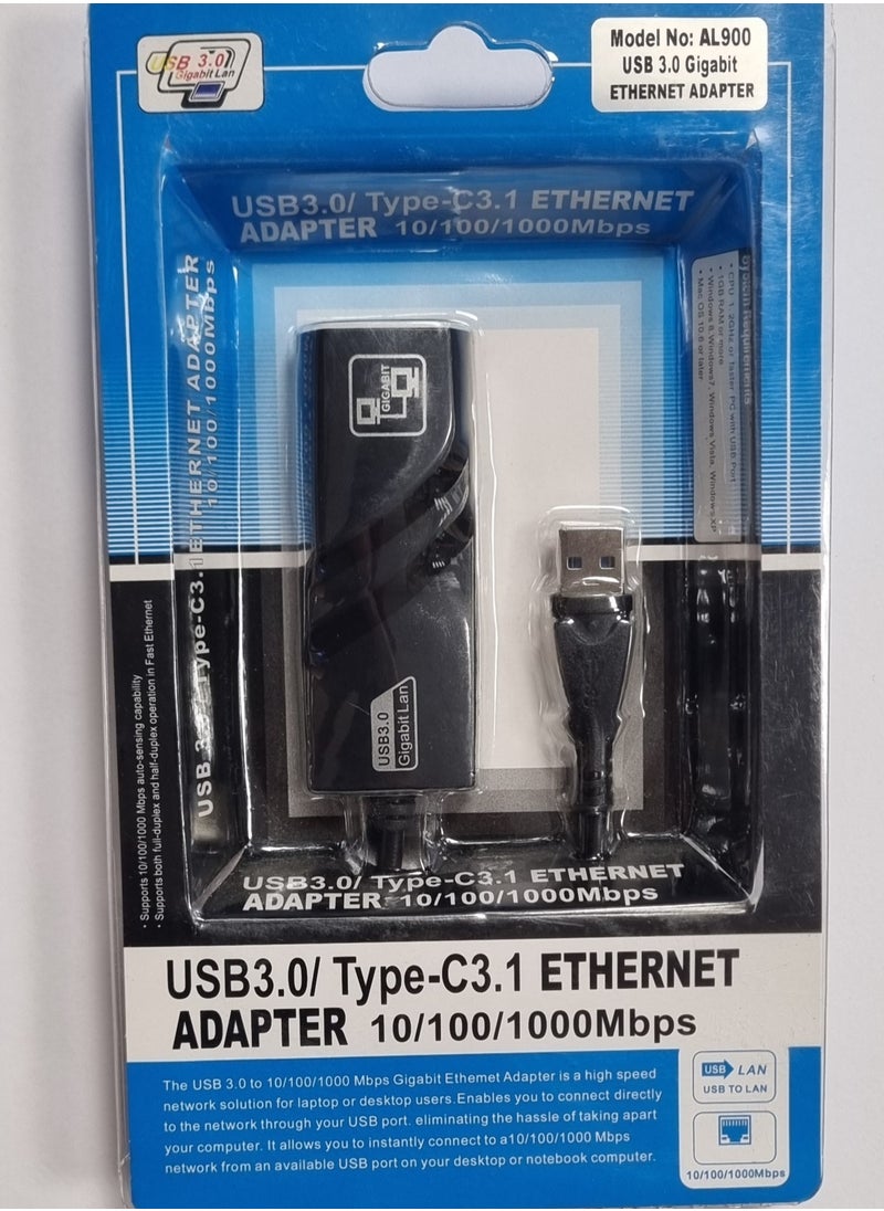 USB 3.0 / Type-C3.1 Ethernet Adapter  - Image 2