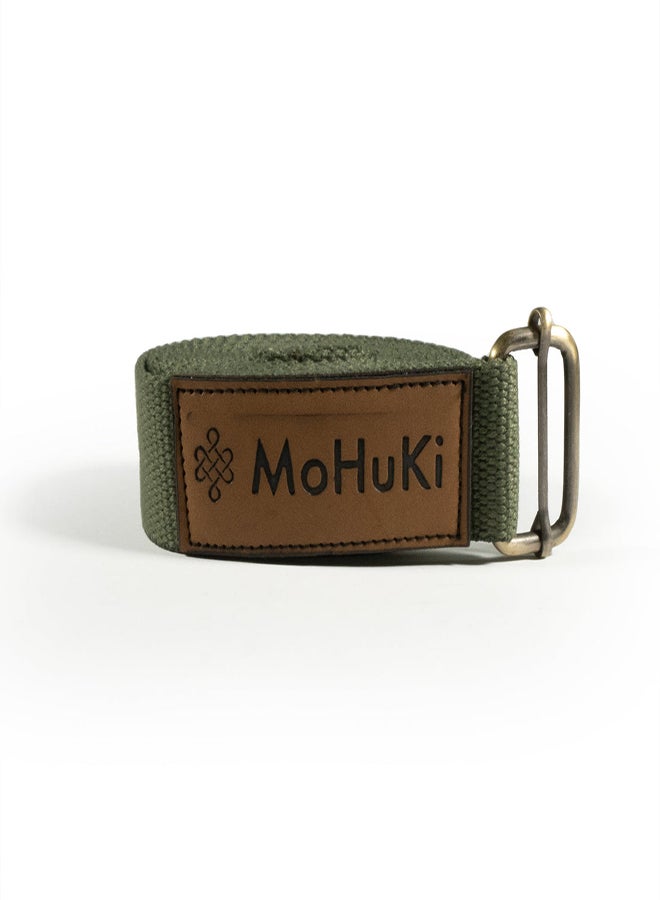 Mohuki Yoga Strap - Polyester - Army Green - Image 3