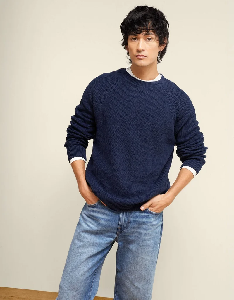AE Shaker Stitch Sweater