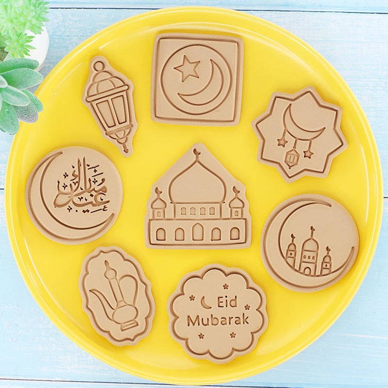8pcs Cookie Molds Biscuits Press Molds Cookie Molds for Home - Image 5