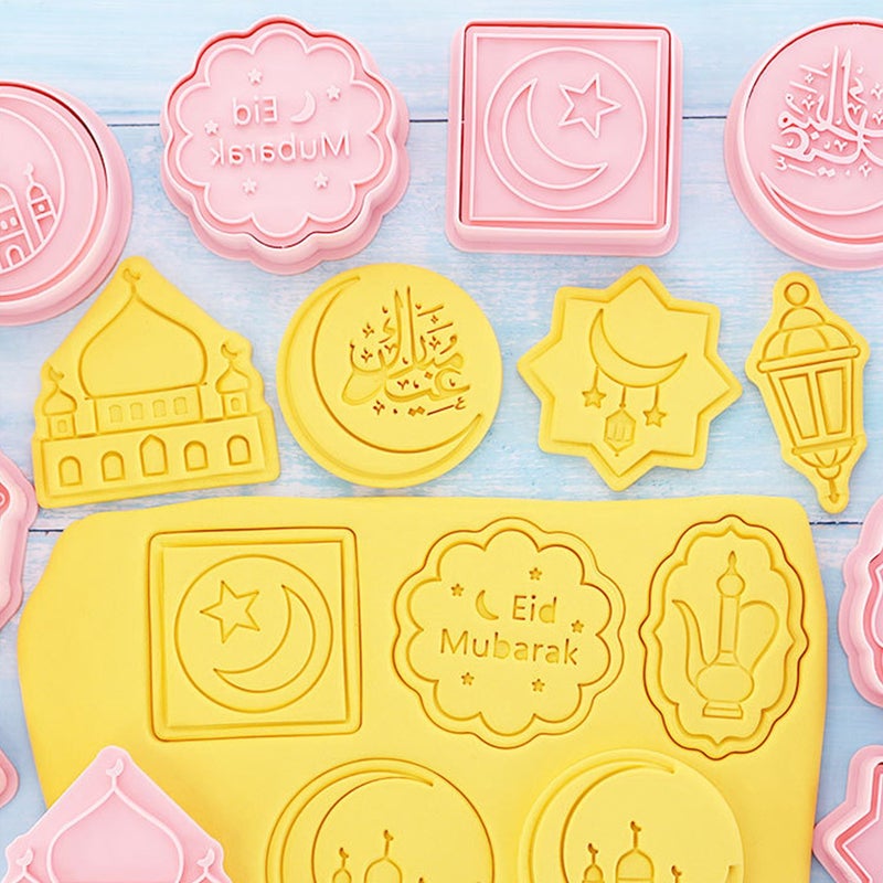 8pcs Cookie Molds Biscuits Press Molds Cookie Molds for Home - Image 2