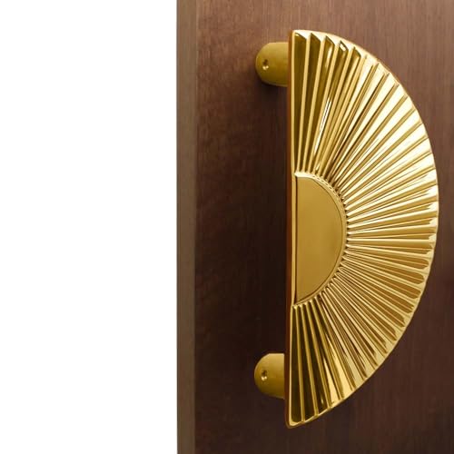 VOLO Main Door Handle/Door Handles for Main Door/Glass Door Handle/Pull Handles, for Home/Office/Hotels(Model- S-615, PVD Gold) (Pack of 1 Set) (8") - Image 5