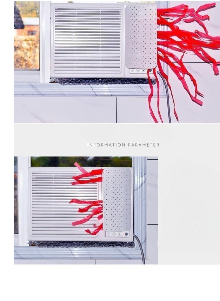 Generic Window AC Adjustable Flow Deflector Excellent Solution For Directing Air Thicker And More Durable  Easy To Install And Remove Air Conditioner Deflectors  - Image 3