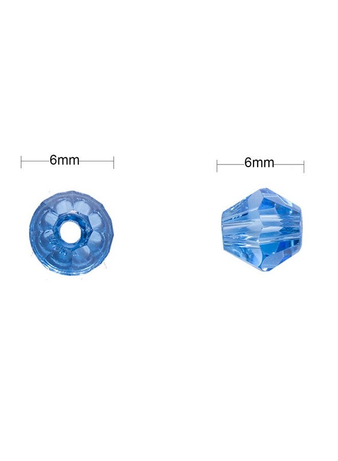 LONGWIN Lot 900Pcs Glass Bicone Beads Longwin Wholesale 6Mm Bicone Shaped Crystal Faceted Beads Jewelry Making Supply For Diy Beading Projects Bracelets Necklaces Earrings & Other Jewelries - Image 4