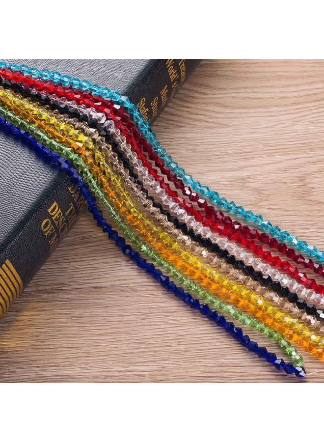 LONGWIN Lot 900Pcs Glass Bicone Beads Longwin Wholesale 6Mm Bicone Shaped Crystal Faceted Beads Jewelry Making Supply For Diy Beading Projects Bracelets Necklaces Earrings & Other Jewelries - Image 5