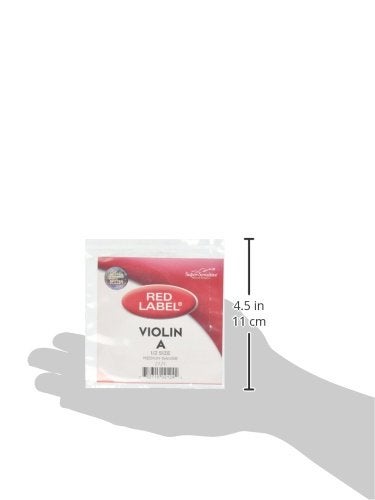 Super Sensitive Red Label Violin A String 1/2 Medium - Image 3