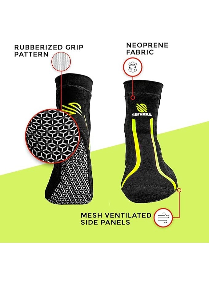 Sanabul Foot Grip Socks For Men & Women | Mma, Kickboxing, Wrestling, Pilates, Yoga Anti Slip Socks, Non Slip Socks, Black - Image 5