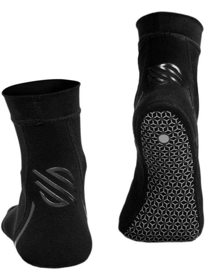Sanabul Foot Grip Socks For Men & Women | Mma, Kickboxing, Wrestling, Pilates, Yoga Anti Slip Socks, Non Slip Socks, Black - Image 4