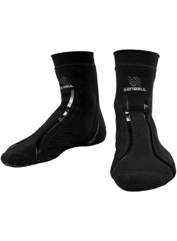 Sanabul Foot Grip Socks For Men & Women | Mma, Kickboxing, Wrestling, Pilates, Yoga Anti Slip Socks, Non Slip Socks, Black - Image 2