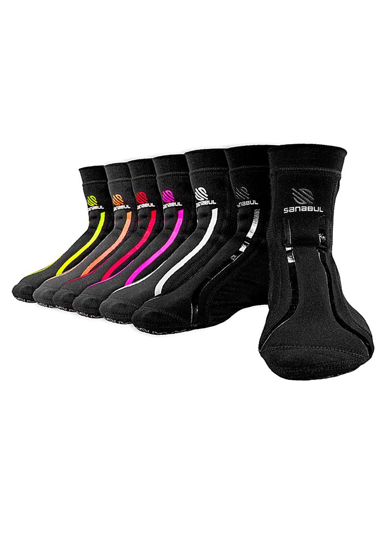 Sanabul  New Item Foot Grip Socks For Men & Women | Mma, Kickboxing, Wrestling, Pilates, Yoga Anti Slip Socks, Non Slip Socks (Large/X-Large, Black)  - Image 3
