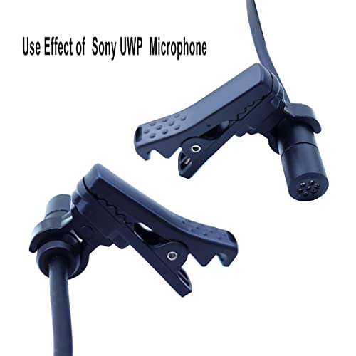 CANFON ABS Plastic Lavalier Microphone Clip, Buckle Type Tie Clip for Sony UWP, Saramonic, Sennheiser, Boya Lavalier Lapel Microphone, Pack of 2 (6.5mm) - Image 5