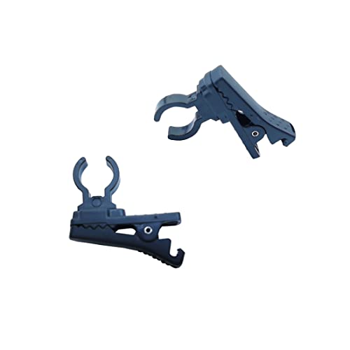 CANFON ABS Plastic Lavalier Microphone Clip, Buckle Type Tie Clip for Sony UWP, Saramonic, Sennheiser, Boya Lavalier Lapel Microphone, Pack of 2 (6.5mm) - Image 1