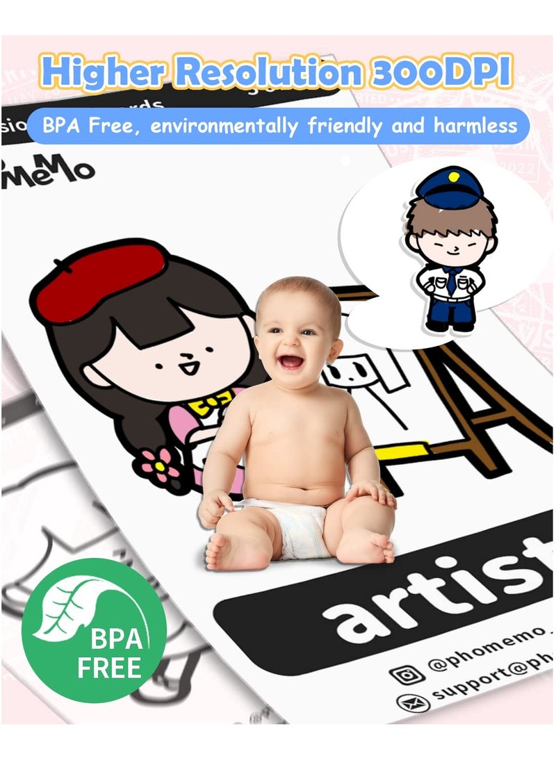 Portable Thermal Printer M04AS 4 Inch, Mini Bluetooth Sticker and Photo Printer, Supports 15/53/80/110mm Printing Width, 300dpi, Ideal for Photos, Notes, Memos, Gift for Kids - Image 5