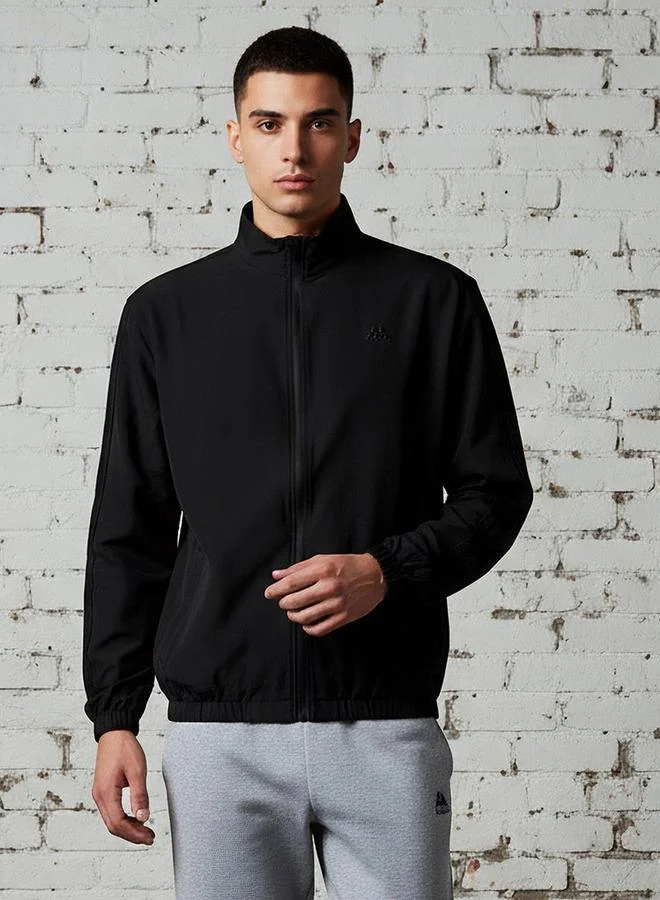 Kappa Kappa Men Tape Detail Zip-Through Jacket