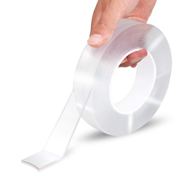 Atipriya Double Sided Tape Heavy Duty Multipurpose Removable Traceless Mounting Adhesive Tape for WallsWashable Reusable Strong Sticky Strips Grip Tape
