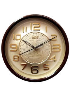 KDS KDS Active Quartz Rose Gold Wall Clock,29 cm X 29 cm Designer Wall Clock for Home/Living Room/Bedroom/Kitchen 