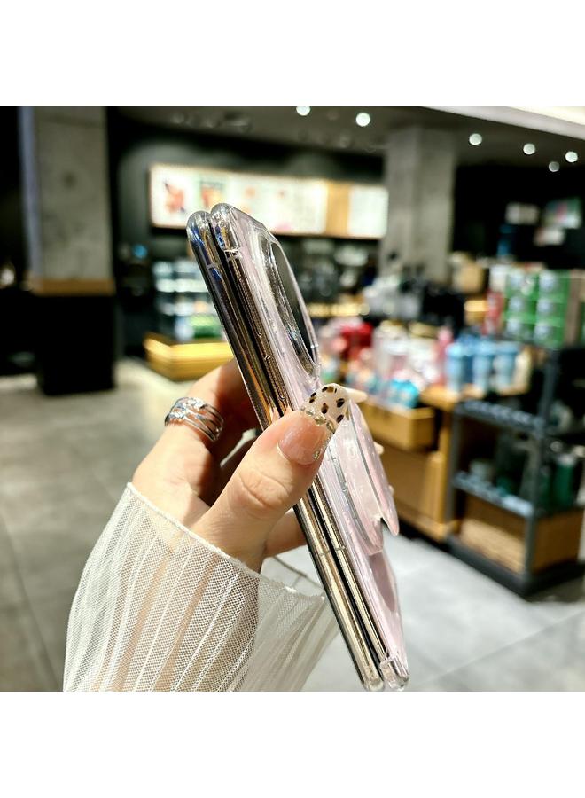 اس-توب جراب هاتف Huawei Mate X6 من MagSafe بتصميم صدفي لؤلؤي - Image 4