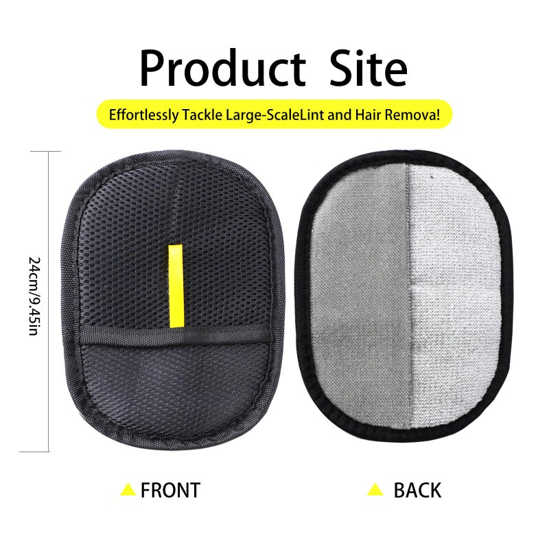 wxtylymxzdzq 3-Pack Pet Hair Remover Gloves - Remove Fur from Clothing, Furniture, Car Seats, Bedding & Upholstery - Reusable Lint Hair Remover Glove for Home, Car Interiors & Pet Owners - Image 3