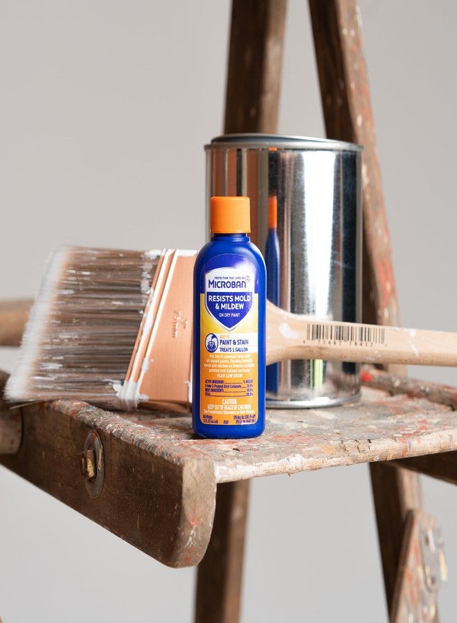 MICROBAN 1.5 oz. Fungicidal Paint Additive - Resists Mold & Mildew - Image 4
