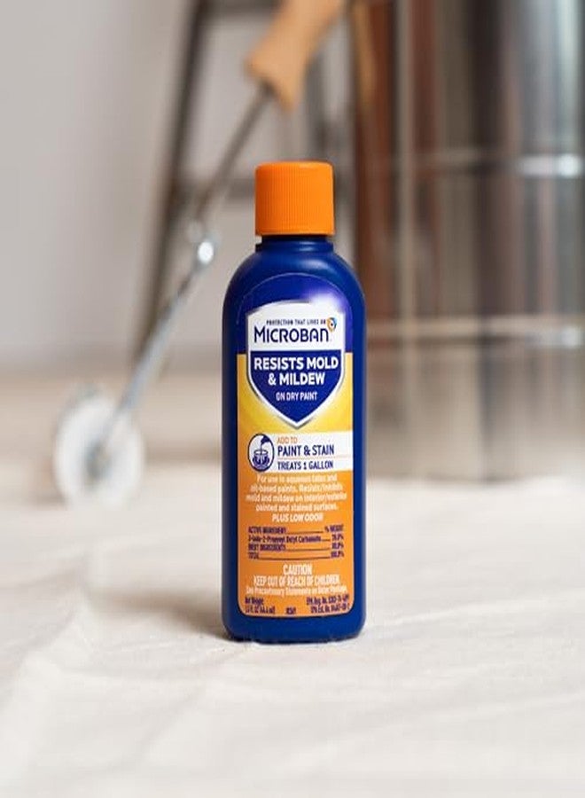 MICROBAN 1.5 oz. Fungicidal Paint Additive - Resists Mold & Mildew - Image 3