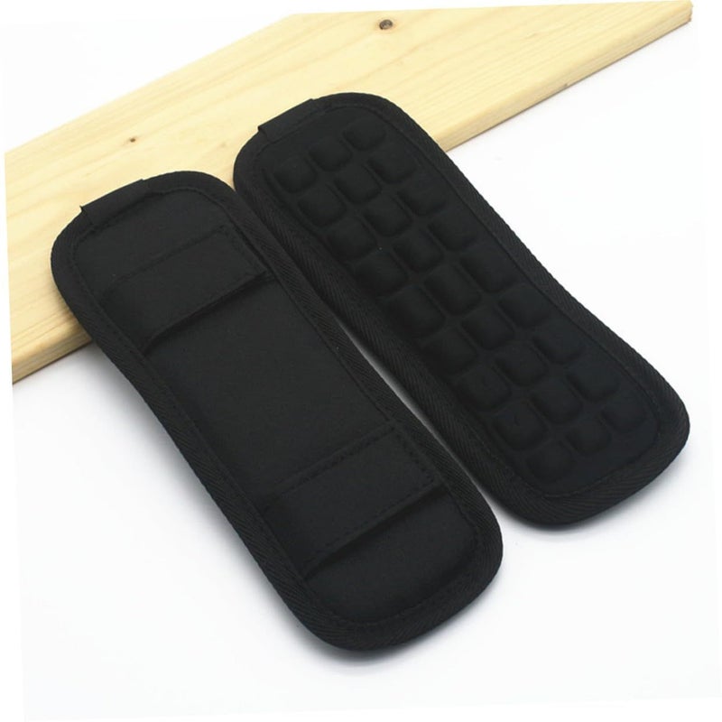 Black Decompression Shoulder Pad Cushion for Backpacks Travel Hiking - Image 5
