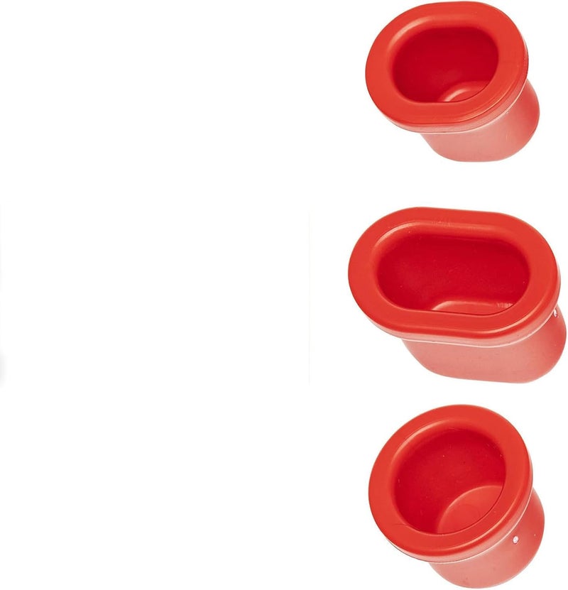 Lip Plumper Tool, Medium Oval, & Large Round Enlarger Natural Lip Enhancement Self Suction Plumpers Fuller Lips Plumper Combo Lipes Plumpers Non-Invasive Plumper for Fuller Lips