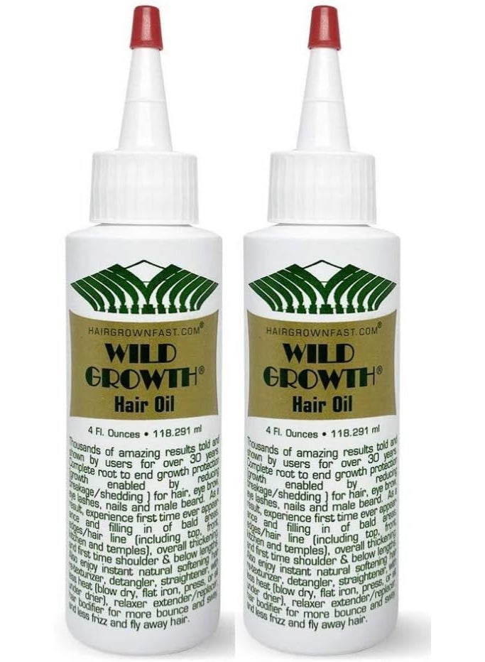 WILD GROWTH hair oil 2 bottles - Image 1