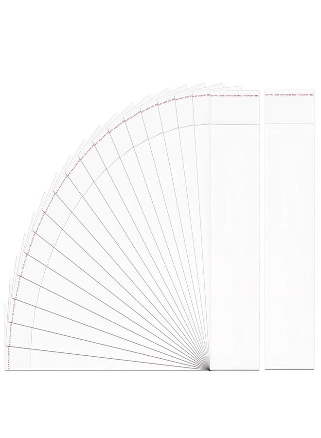 Doutop Self Adhesive Cello Bags 3x12 200pcs Long Self Stick OPP Plastic Bag Clear Self Sealing Cellophane Bags 2mil for Bakery Candies Jewelry Crafts Candles Toothbrush Utensils Straw Tie - Image 1