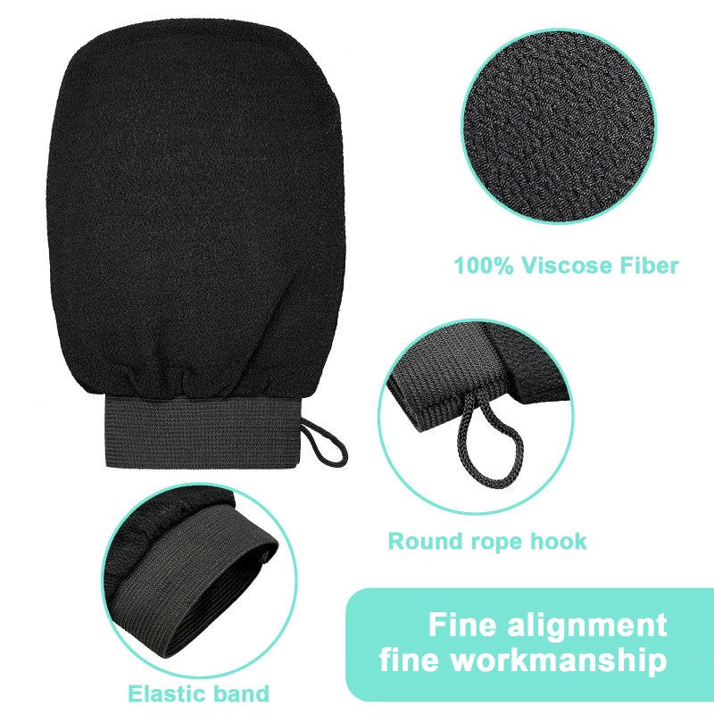 Back Scrubber: Widened Silicone Design - Gentle Exfoliating Material With Hanging Rope for Hard-to-Reach Body Areas, Home Cleaning - Image 3
