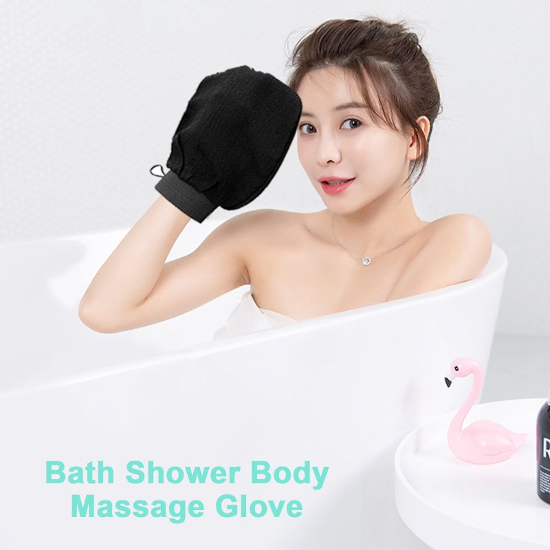 Back Scrubber: Widened Silicone Design - Gentle Exfoliating Material With Hanging Rope for Hard-to-Reach Body Areas, Home Cleaning - Image 4