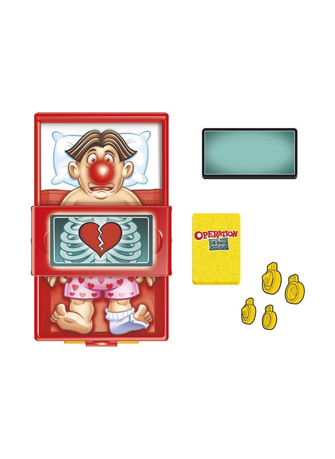 OPERATION - X-Ray Match Up Board Game for 2 or More Players, Matching Game for Kids Ages 4 and Up, With Lights and Sounds - Image 1