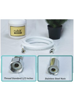 Shattaf Shower Hose Pipe with Metal connector, High Pressure Anti-twist PVC Explosion-Proof Encryption Bidet Hose (8 Meter) - pzsku/ZBCAAFE1344E8C3D67D52Z/45/_/1720622799/4864fd43-5cad-4cf1-b92b-83b5c48cd425