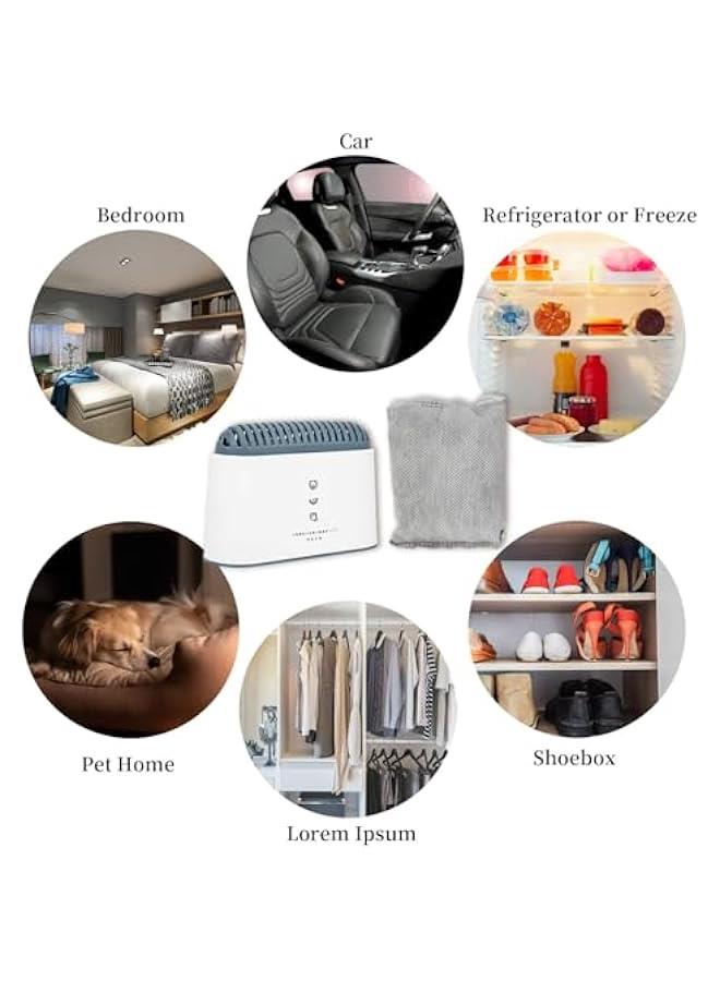 ميكسد 2pcs Refrigerator Deodorizer,Air Purifying Bag,Bamboo Activated Charcoal Fridge Deodorizer,Odour Eliminator,Fridge and Freezer Odor Eliminator,for Closet Shoes Kitchens Basements - Image 4