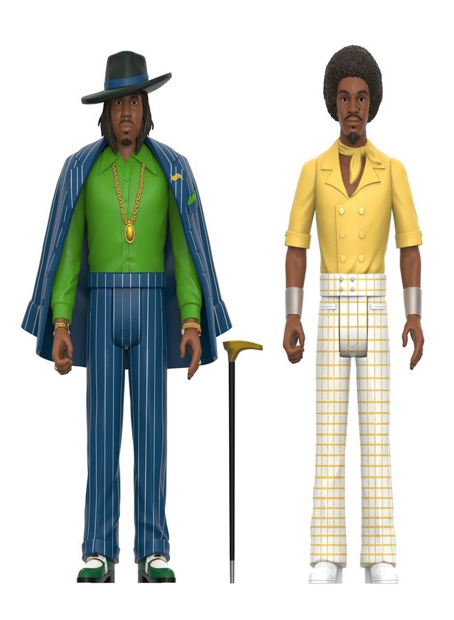 Super7 Outkast Aquemini Big Boi and André 3000 - (2 Pack) 3.75" Outkast Action Figures with Accessories Hip Hop Collectibles and Retro Toys - Image 2