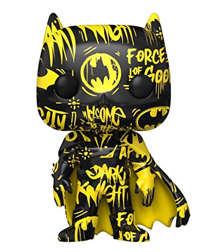 Funko POP Art Series 01 Batman Black  Yellow - Image 1
