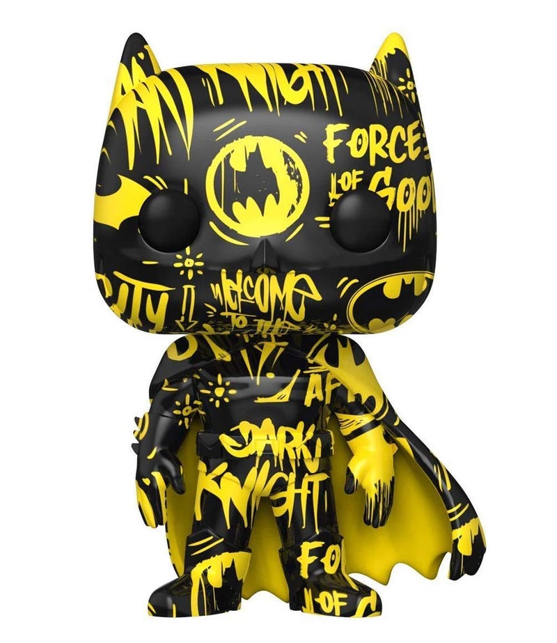 Funko POP Art Series 01 Batman Black  Yellow - Image 3