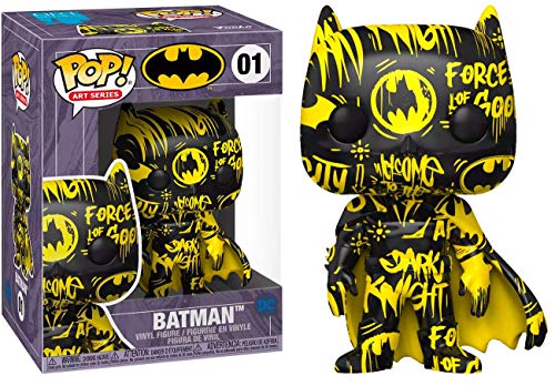 Funko POP Art Series 01 Batman Black  Yellow - Image 5
