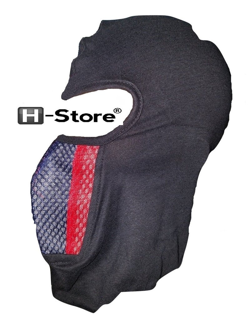 H-Store Ninja Full Black With Red&Black Filter Bike Riders Anti Pollution Dust Sun Protecion Full Face Cover Mask BIKE RIDERS (Black) - Image 2