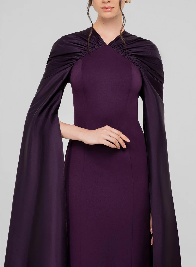 Chase  Cowl Sleeve Maxi Dress for Women | Best Price UAE