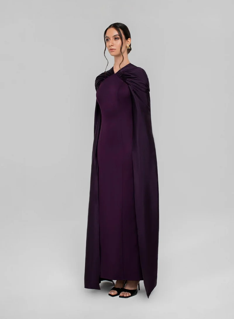 Chase  Cowl Sleeve Maxi Dress for Women | Best Price UAE