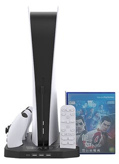 KJH Vertical Stand Compatible for Playstation 5 Charging Station with Cooling Fan  - Image 3
